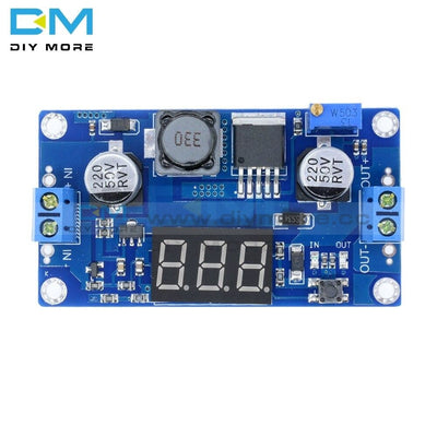 Dc-Dc 4.5-32V To 5-52V Xl6009 Boost Step-Up Module Power Supply Led Voltmeter Non-Isolation 4A Max