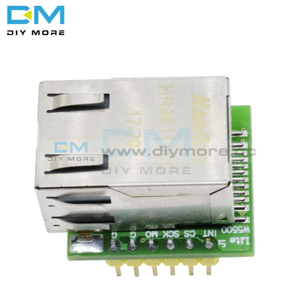 W5500 Enc28J60 Usr-Es1 Chip New Spi To Lan/ Ethernet Converter Tcp/ip Mod Module Interface Green