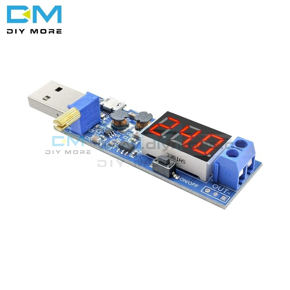 Dc-Dc 5V To 3.5V 12V Digital Led Usb Step Up Down Power Supply Boost Buck Converter Module