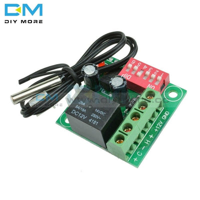 Dc 12V W1701 Thermostat Digital Temperature Control Controller Switch 10K Thermistor Heating Cooling