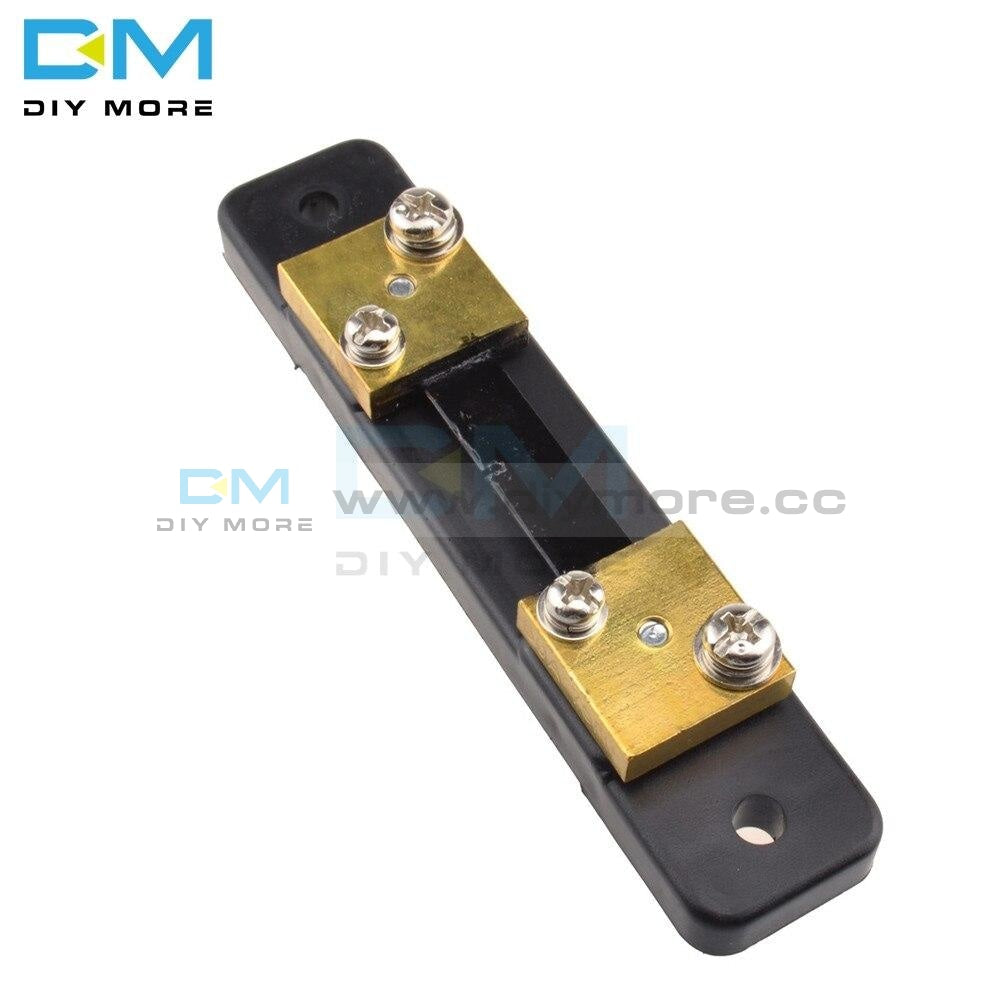 Ac Dc 75Mv 50A Resistor Amp Panel Meter Ammeter Shunted Expanding Current Shunt Tester For Digital