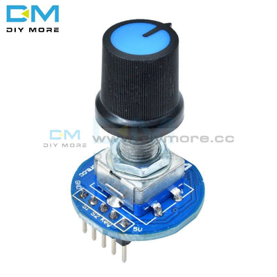 Rotating Potentiometer Knob Cap Digital Control Module Rotary Encoder Controller Switch 5V Diy Kit