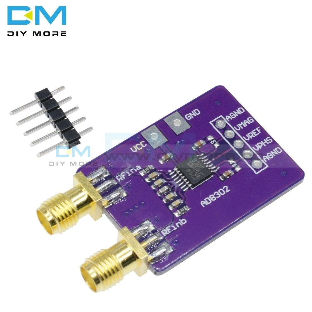 Ad8302 Amplitude Phase Rf Detector Module If 2.7Ghz Detection For Ham Radio Amplifiers Board Arduino