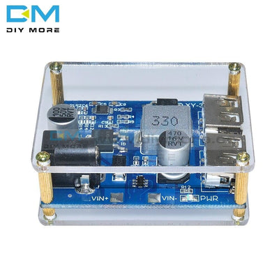 Dc-Dc 24V 12V To 5V Buck Power Supply Module 5A Step Down Converter Diy Electronic Pcb Board Case