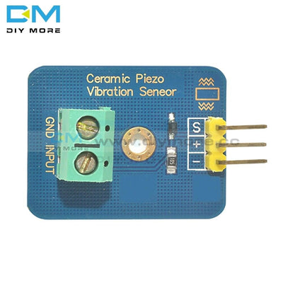 3.3V 5V Ceramic Piezo Vibration Sensor Diy Kit Electronic Pcb Board Module Analog Controller For