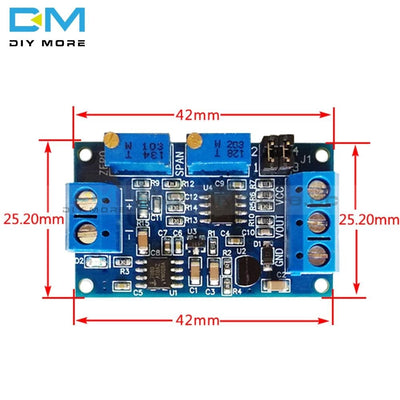 Current To Voltage Module 0/4-20Ma 0-3.3V 5V 10V Voltage Transmitter Converter Signal Conversion