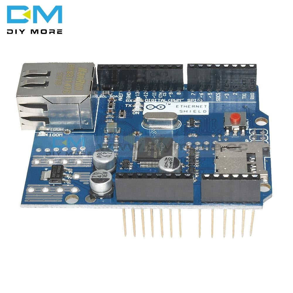 Ethernet W5100 R3 Ethernet & SD Shield for Arduino - DarkOct02 Ethernet W5100 R3 Ethernet & SD Shield for Arduino - DarkOct02