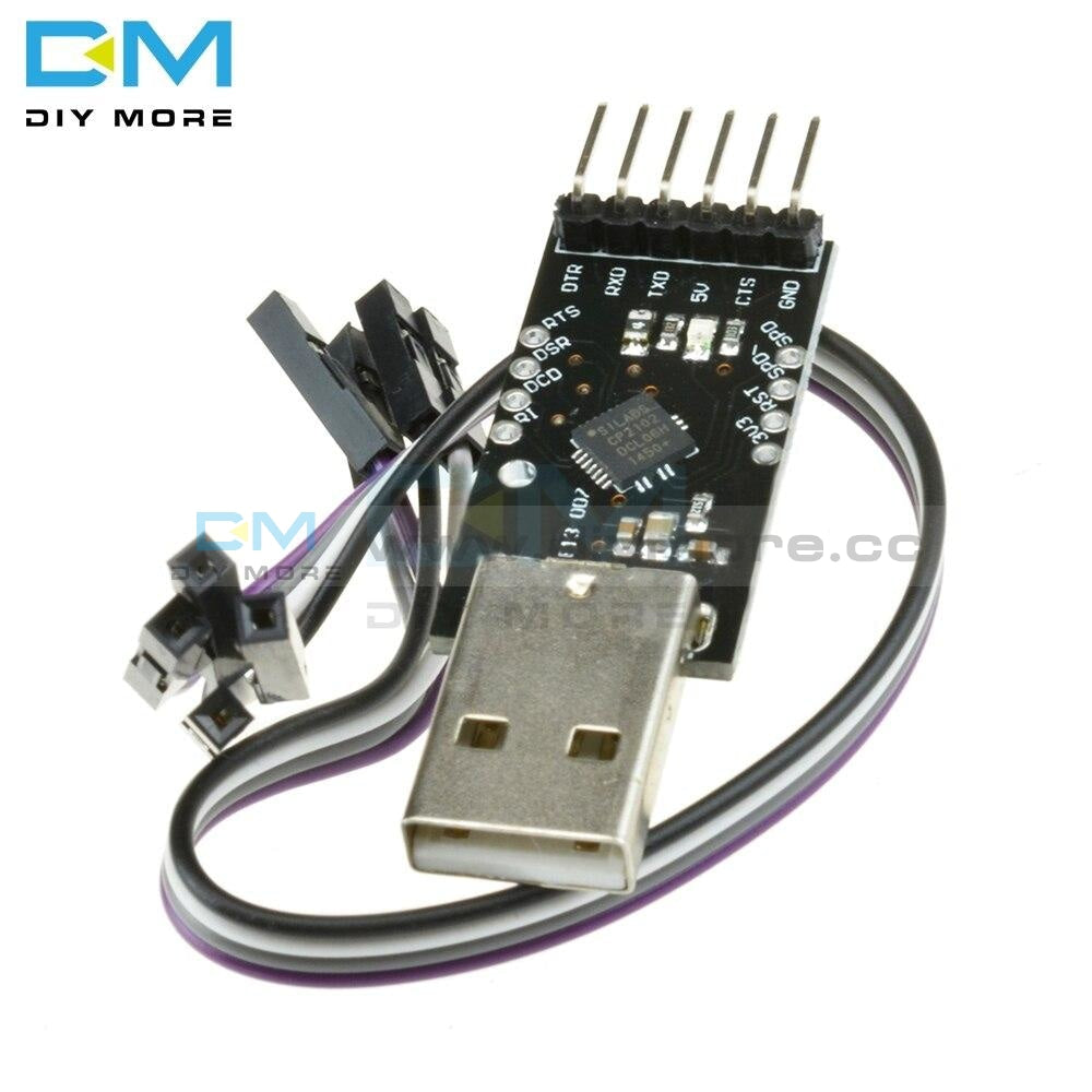 12Mbps Usb 2.0 To Ttl Uart 6Pin Cp2102 Module Serial Converter For Arduino Board Replace Ft232