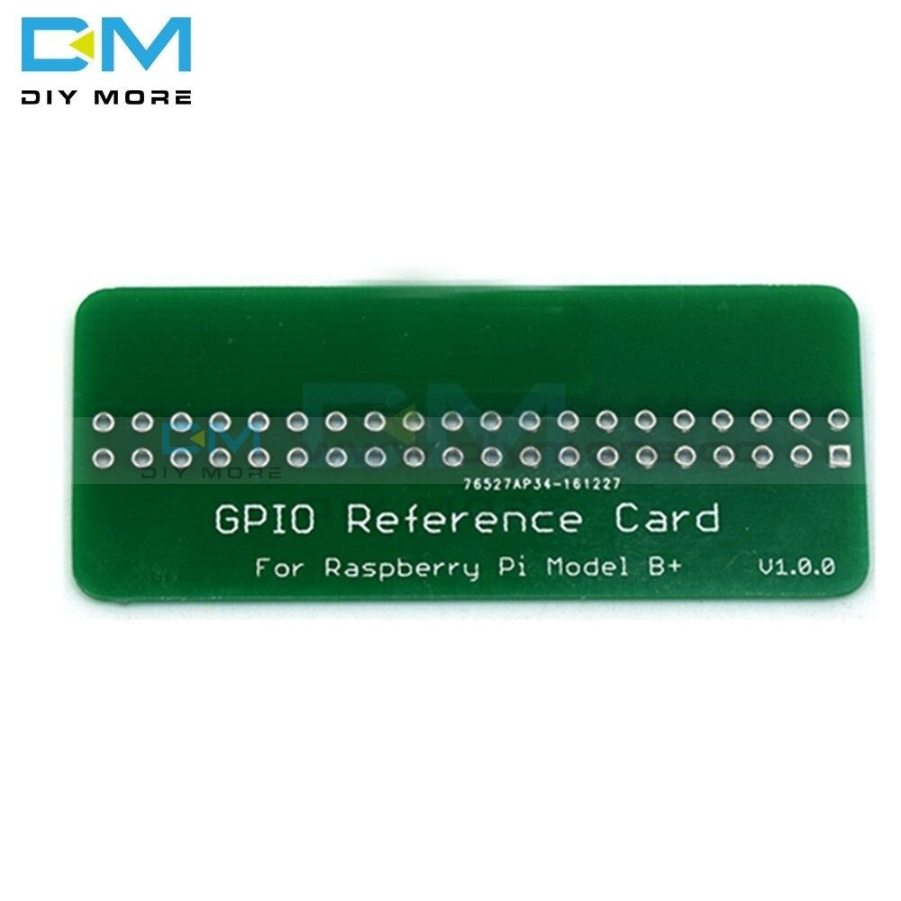 Gpio Reference Card Board V1.0.0 For Raspberry Pi Model B+/pi 2/pi 3