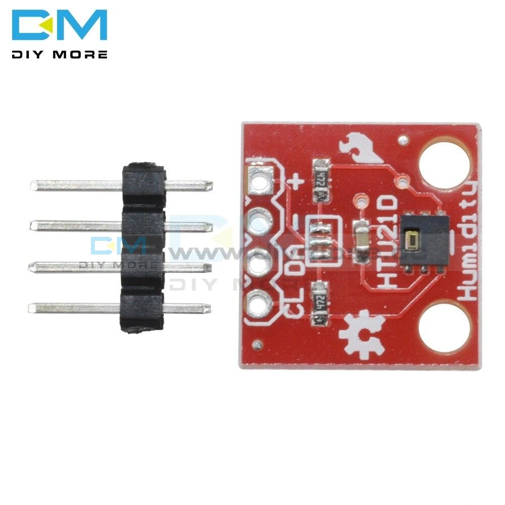 Htu21D Digital Temperature And Humidity Sensor Module Board Breakout Highly Accurate With Pins