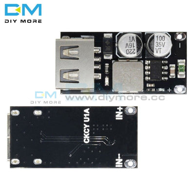 Usb Dc-Dc Buck Converter Car Charging Step Down Module 8V-32V To 5V 3A Charger Circuit Board Power