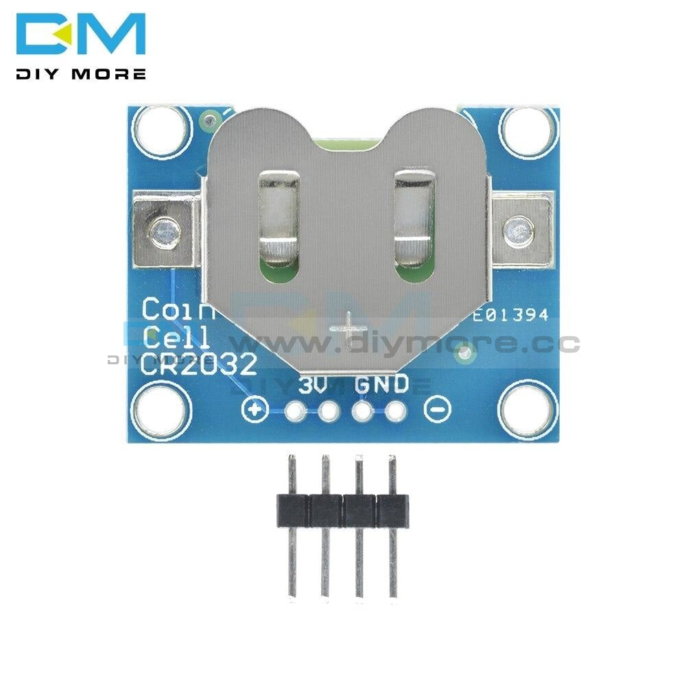 20Mm Coin Cell Breakout Board Cr1220 Button Battery Socket Holder Mount Small Slide Switch Module