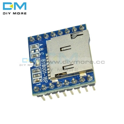 Tf Micro Sd U-Disk By8001-16P Mp3 Player Audio Voice Module Board 3.3V 5V For Arduino For