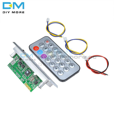 Mini Mp3 Decoder Board 5V Bluetooth Call Decoding Module Wav U-Disk Tf Card Usb With 2*3W Amplifier