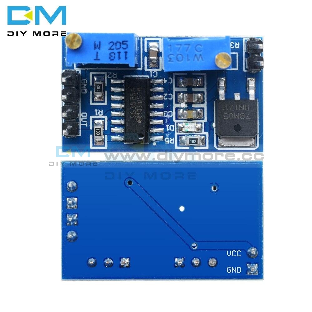 Dc 5V 12V Sg3525 Pwm Controller Module 100Hz-100Khz Adjustable Frequency Control Board Diy