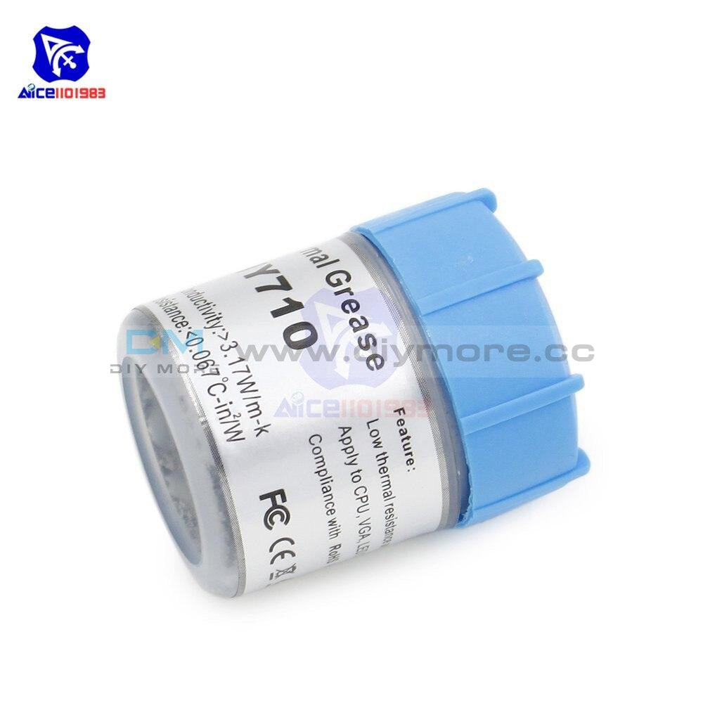 Hy710 10G Silver Thermal Conduction Silicone Grease Paste Compound Chipset Cooling For Cpu Gpu Ic