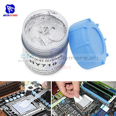 Hy710 10G Silver Thermal Conduction Silicone Grease Paste Compound Chipset Cooling For Cpu Gpu Ic