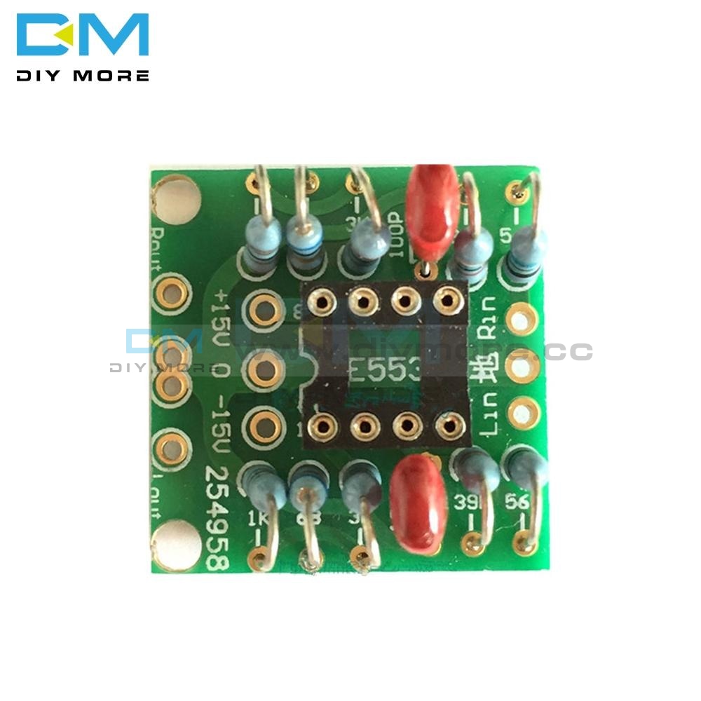 Dual Op Amp Board Preamp Dc Amplification Pcb Pre-Amp Amplifier Empty Module For Ne5532 Opa2134