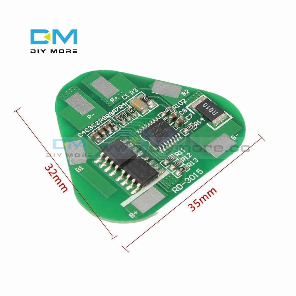 2S 10A 20A 7.4V 8.4V 18650 Polymer Lithium Battery Protection Bms Board Standard Balance Module Diy