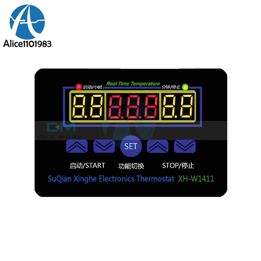 High Frequency W1411 Ac 220V Digital Lcd Temperaturregler Thermostat Schalter Control Controller