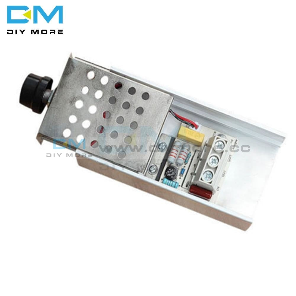 High Power Dimmer Ac 110V 220V 10V 10000W Scr Electronic Voltage Regulator Adjust Motor Speed