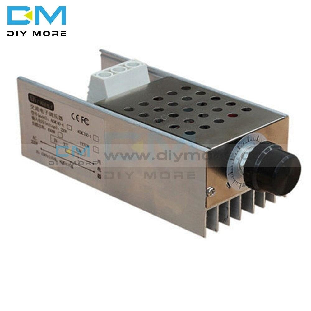 High Power Dimmer Ac 110V 220V 10V 10000W Scr Electronic Voltage Regulator Adjust Motor Speed