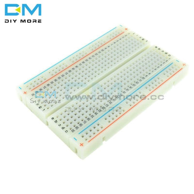 Holes Universal Solderless Pcb Breadboard Mini Test Protoboard Diy Bread Board For Bus Circuit 400