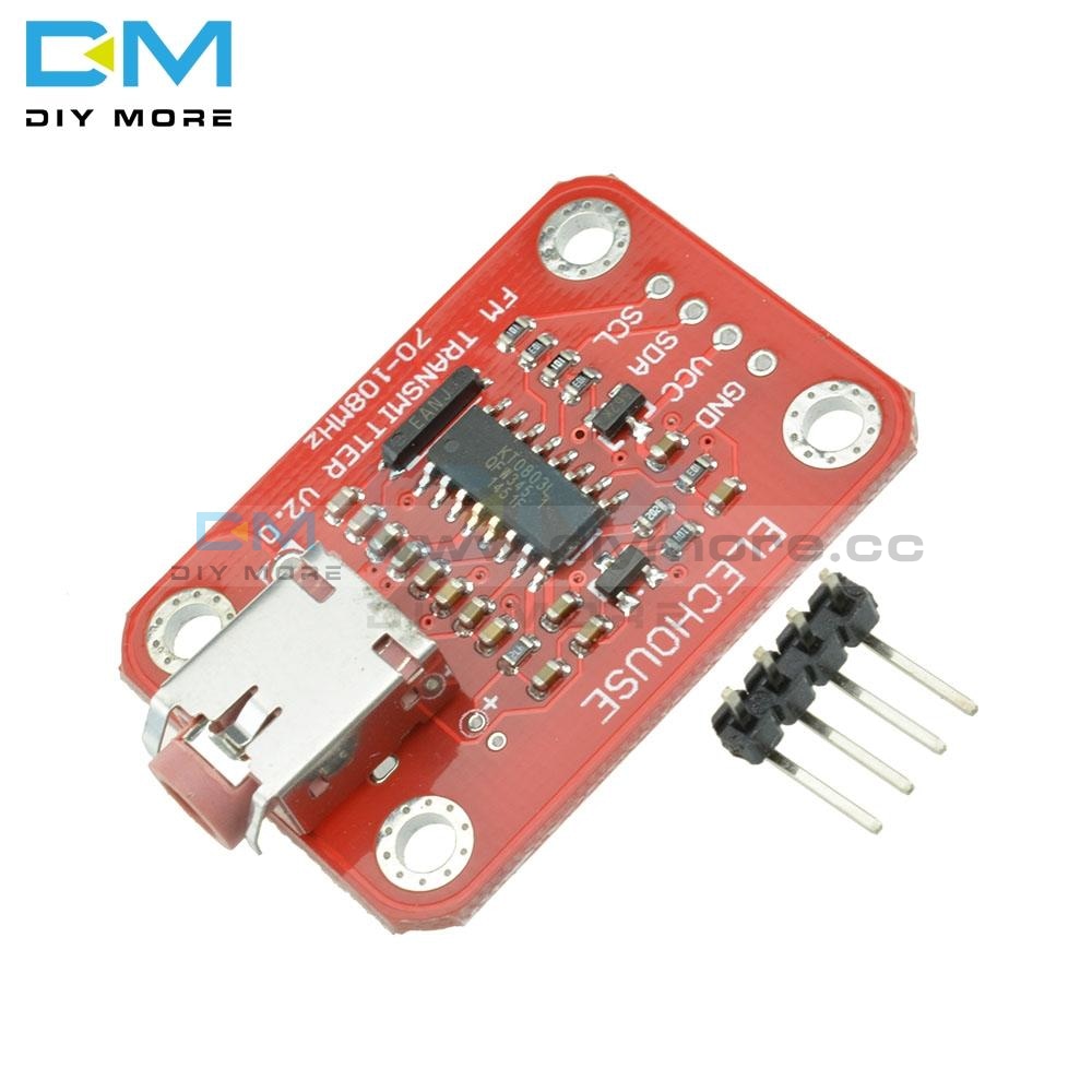 FM Radio Transmitter Module V2.0 For Build Your Own Radio Station TOP ...