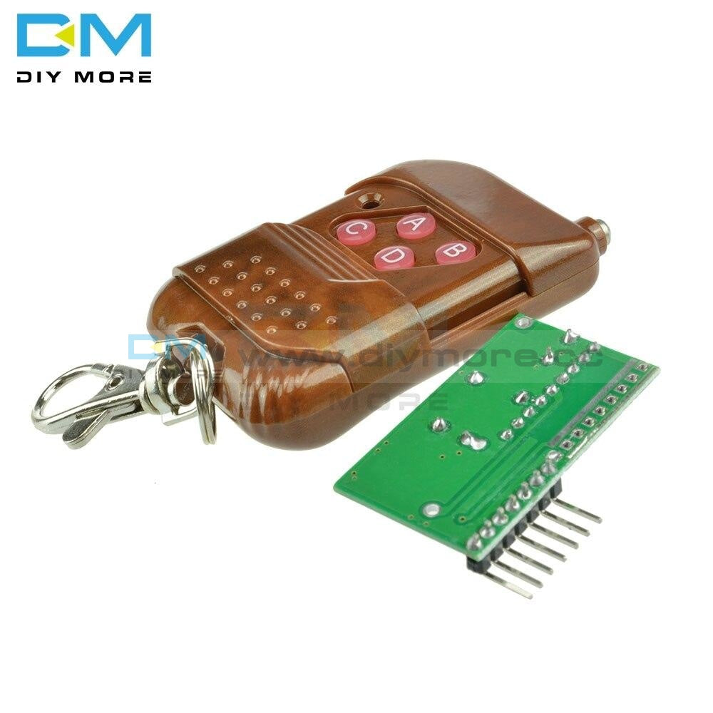 Ic 2262 2272 315Mhz 433Mhz Four Ways 4 Ch Key Wireless Remote Control Module Kit Ask Decoding