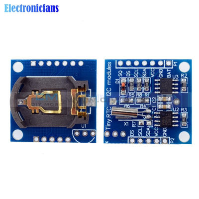 Iic/i2C Rtc Ds1307 At24C32 Real Time Clock Module For Arduino 51 Avr Arm Pic 2.9*2.6Cm Gps/gprs