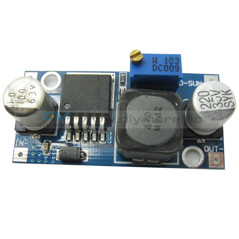 Lm2596 Step-Down Buck Power Converter Dc 4.0~40 To 1.3-37V Voltmeter Module Step Down