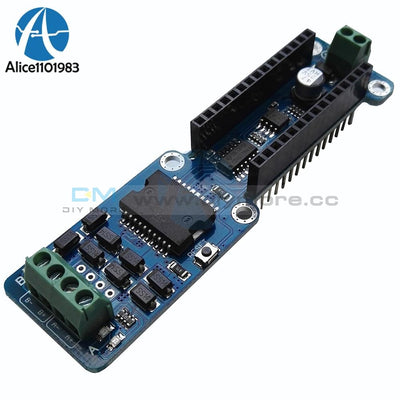 L298P 2A Dual Channel Dc Stepper Motor Driver Shield Module For Arduino Nano 3.0 Ide 5 12V Full H