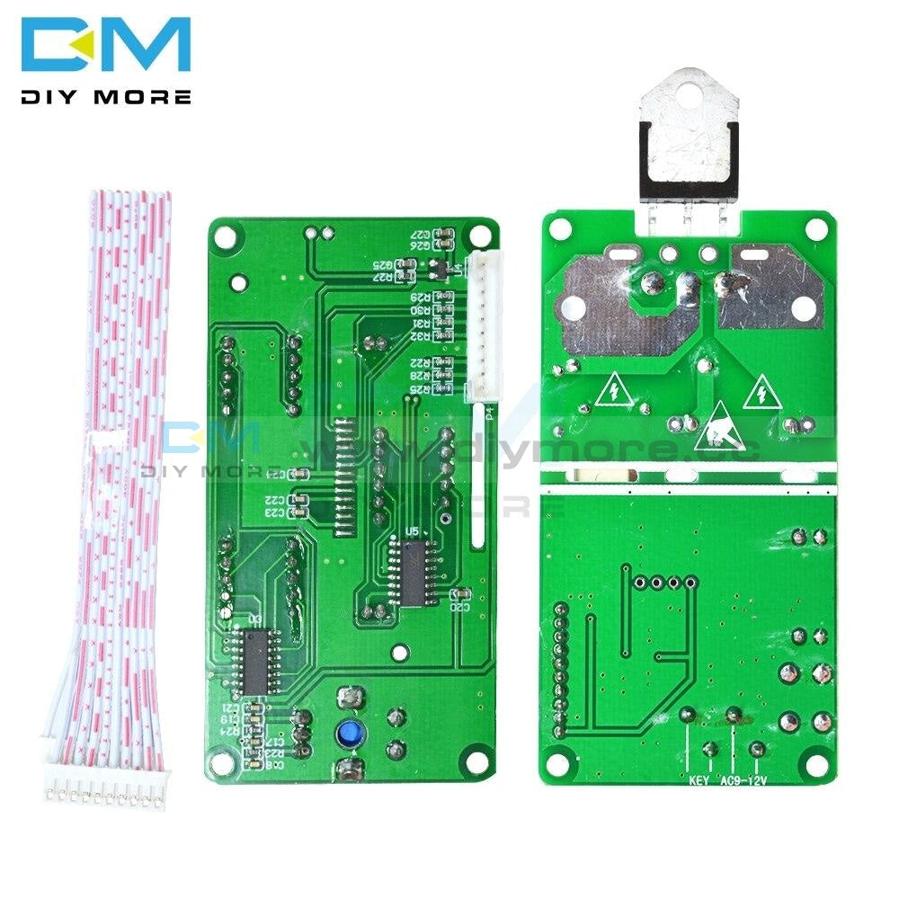 LED Digital Single Pulse Spot Welder Control Module Red 40A 100A Time ...