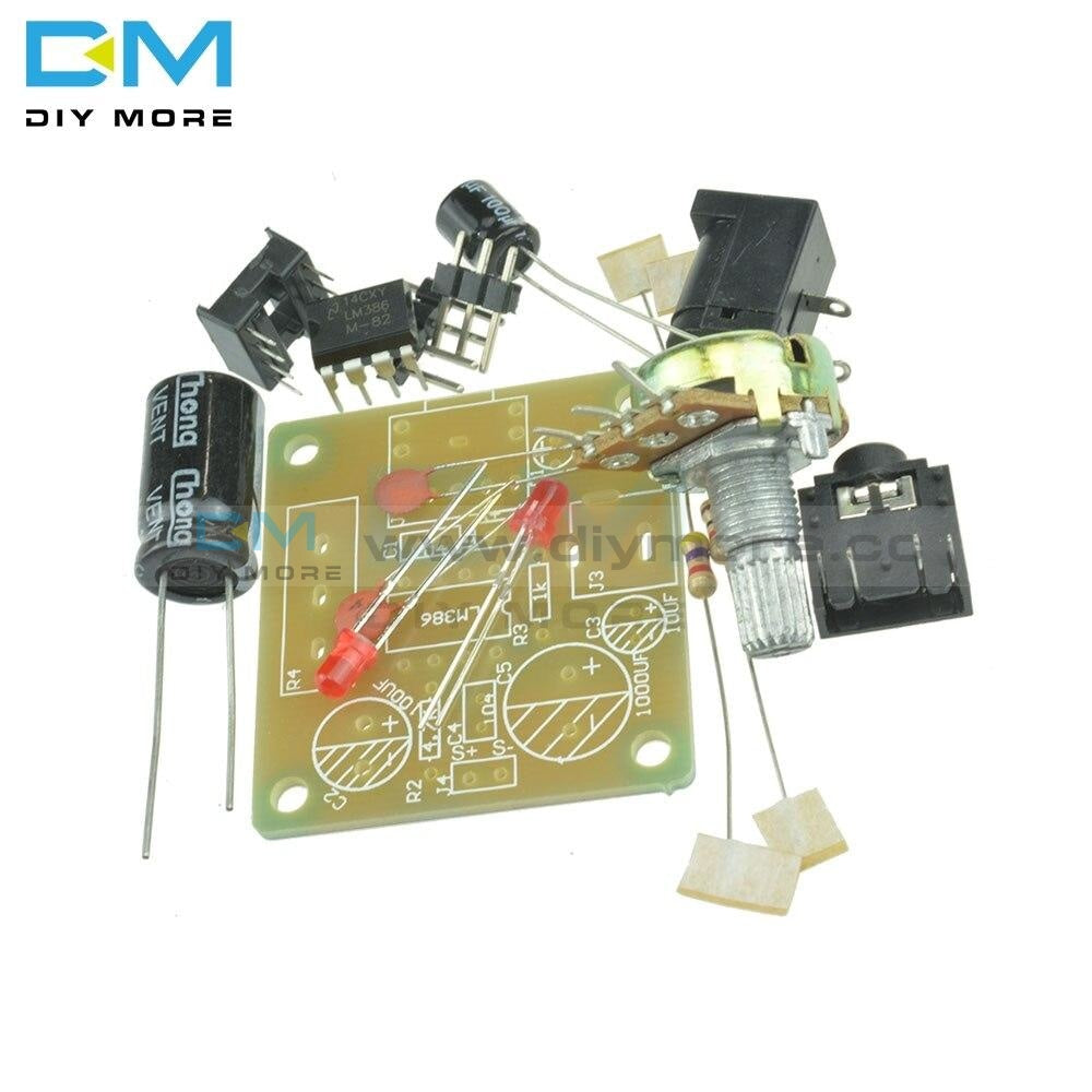 Lm386 Super Mini Audio Amplifier Diy Kit Suite Trousse Amplificador Module Board 3.5Mm 3 12V Beyond