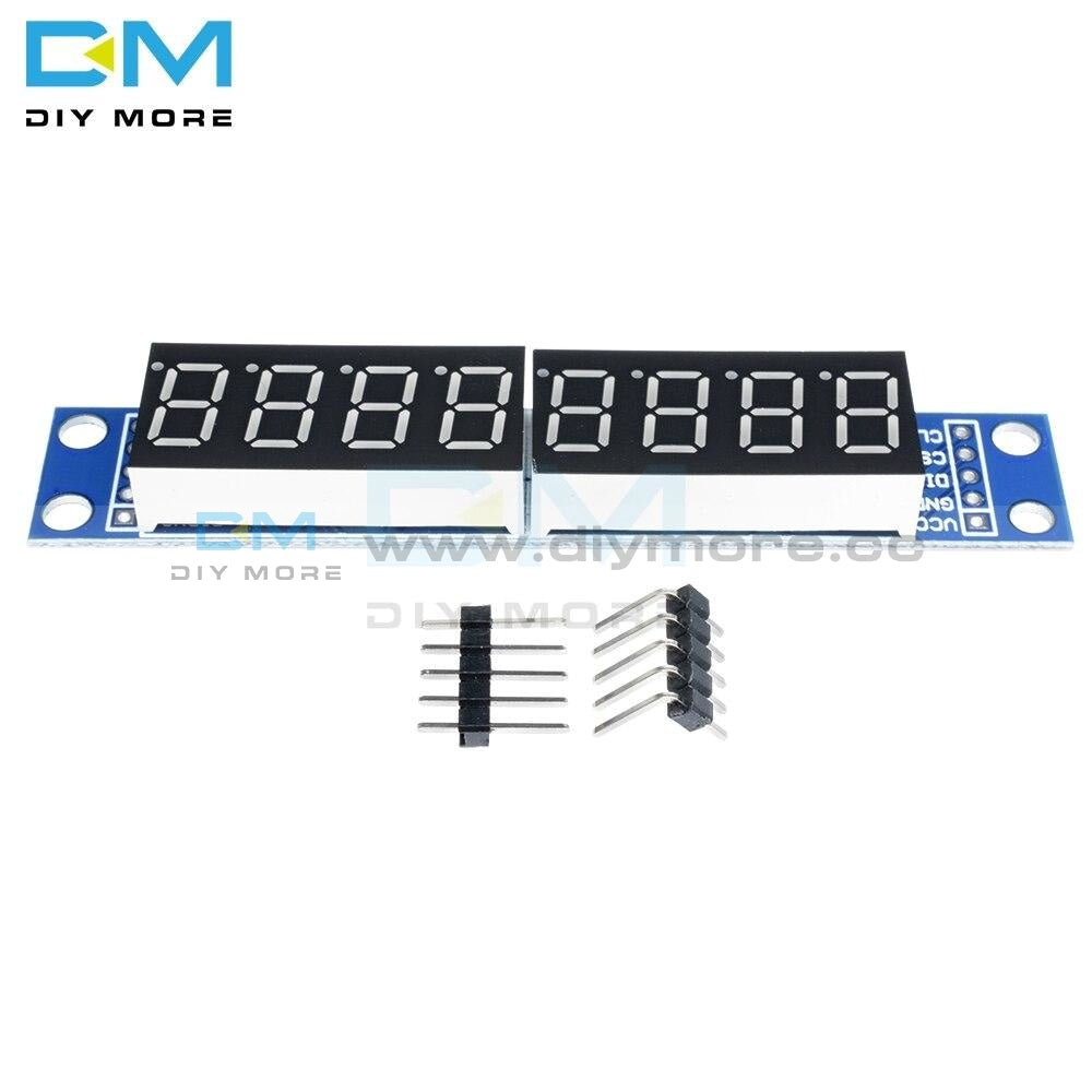 MAX7219 7 Segment LED Dot Matrix 8 Digit Digital Tube Display Control ...