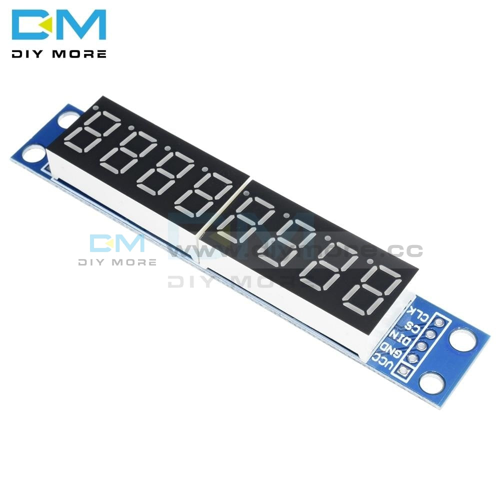 MAX7219 7 Segment LED Dot Matrix 8 Digit Digital Tube Display Control ...