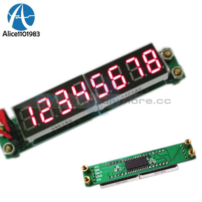 Max7219 Red Board Module 8 Digit 7 Segment Digital Led Display Tube Three Io 5V/3.3V Microcontroller