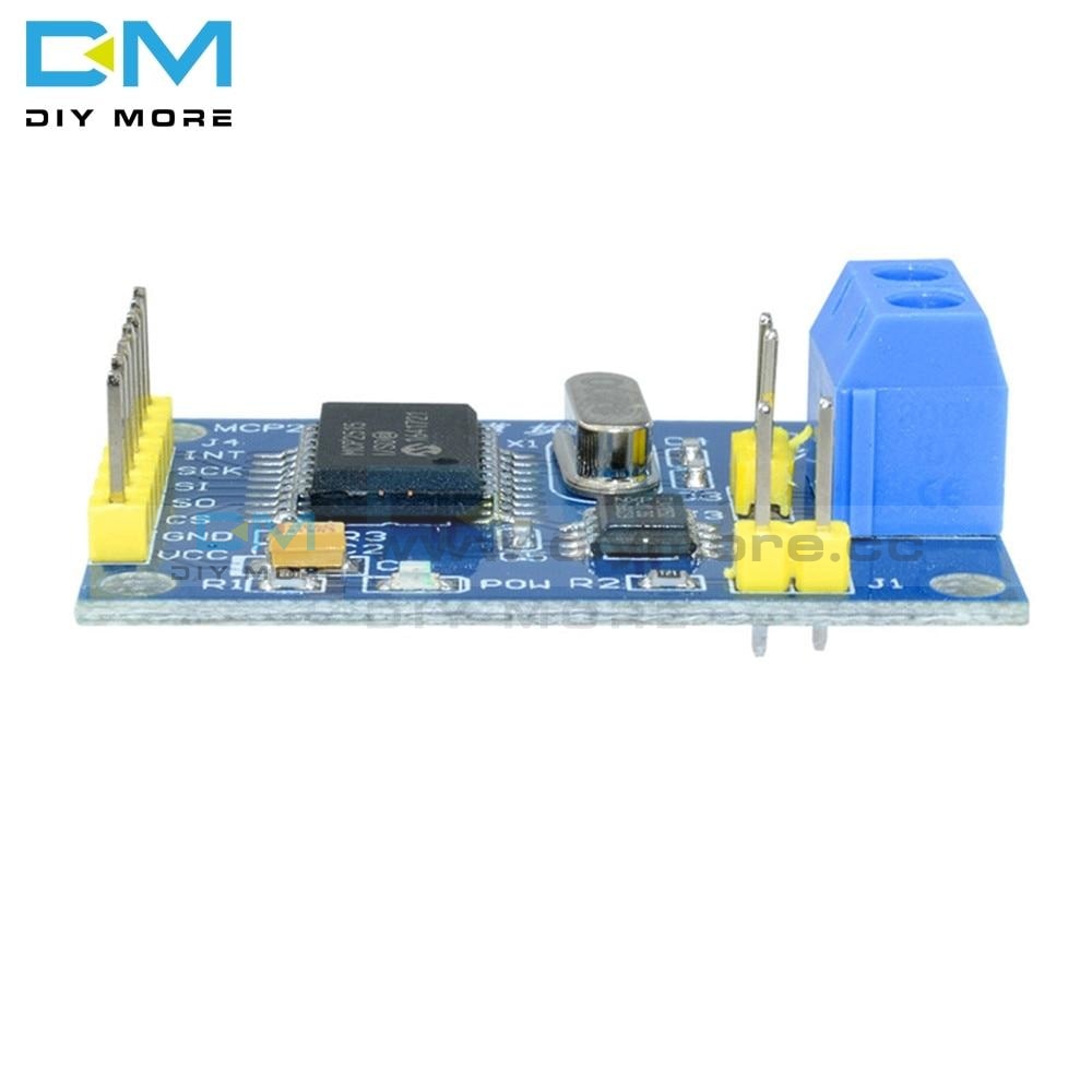 Mcp2515 Can Bus Module Tja1050 Receiver Spi For Arduino Support V2.0B Dc 5V Interface 120 Ohm