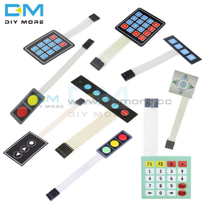 Matrix Array Keyboard Key Membrane Led Switch Keypad Module For Arduino Board Integrated Circuits