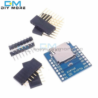 Micro Sd Card Shield For Wemos D1 Mini Tf Wifi Esp8266 Compatible Wireless Module Arduino Integrated