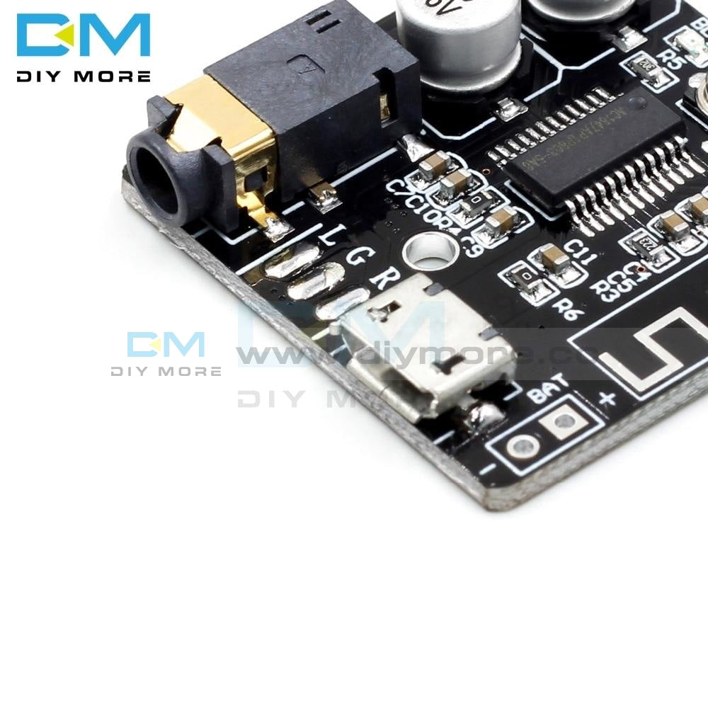 Mini Bluetooth 5.0 Audio Receiver Module Mp3 Lossless Decoder Board 3.7 5V Wireless Stereo Music