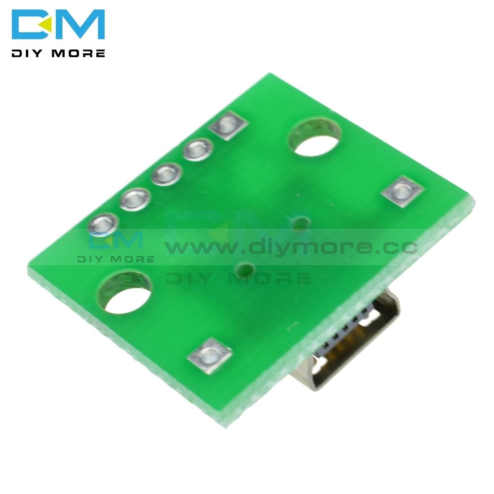Mini/micro Usb To Dip Type A Female/ Male Adapter Converter For 2.54Mm Pcb Board Diy Power Supply