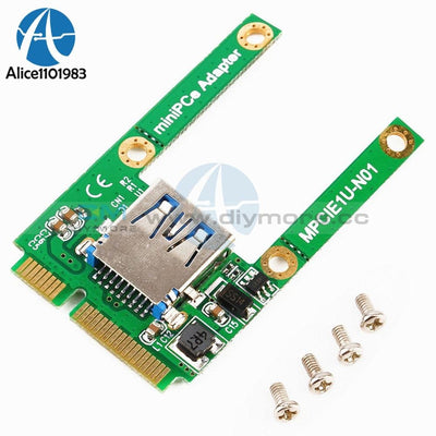 Mini Pci E Card Slot Expansion To Usb 2.0 Interface Adapter Riser Usb1.1 Compatible Can Connect