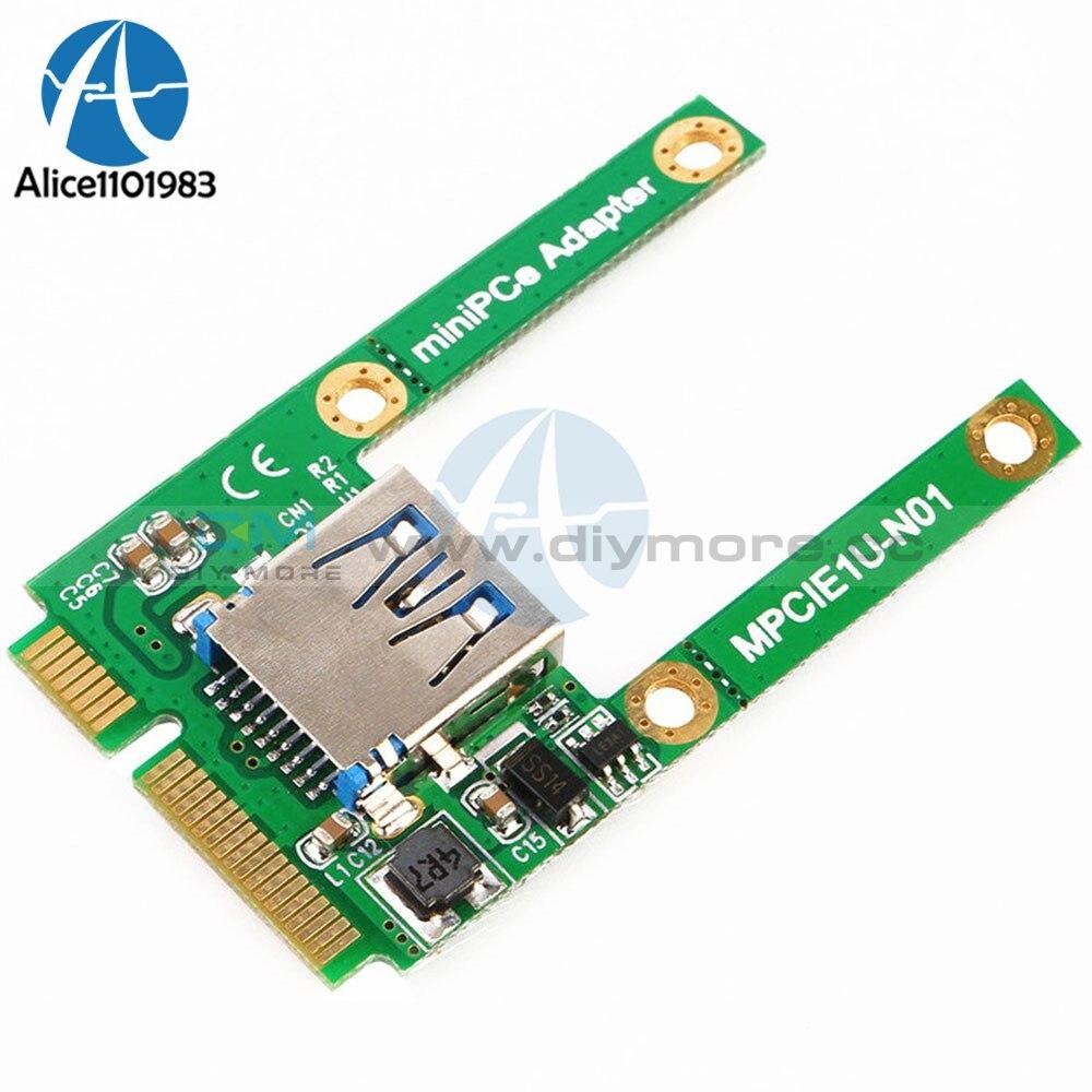 Mini Pci E Card Slot Expansion To Usb 2.0 Interface Adapter Riser Usb1.1 Compatible Can Connect