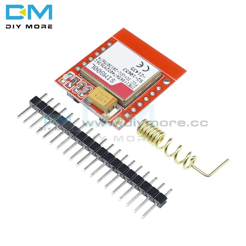 Mini Smallest Sim800L Gprs Gsm Module Microsim Card Core Wireless Board Quad Band Ttl Serial Port