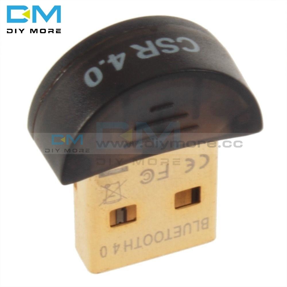 Mini Usb Bluetooth Adapter V 4.0 Dual Mode Wireless Dongle Csr Port For Pc 20M Range 3Mbps Multi