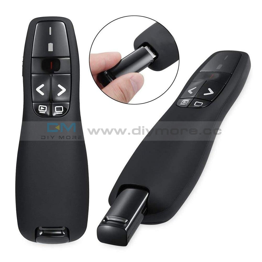 New Wireless Presenter Pointer Slide Power Point Clicker Usb Remote Control Laser Pen Ppt