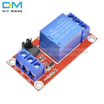 One 1 Channel 12V Relay Module Board Shield With Optocoupler Support High And Low Level Trigger