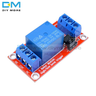 One 1 Channel 5V Relay Module Board Shield With Optocoupler Support High And Low Level Trigger Power