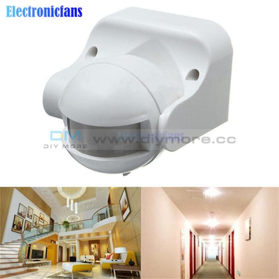 Pir Infrared Motion Sensor Detector Movement Switch Max 12M 50Hz 3 2000Lux 220 240V Ac 180 Degree